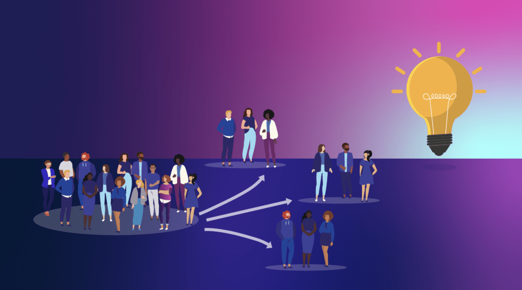 بخش بندی مخاطبین 